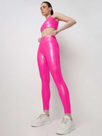 Got That Glow Pink Holo Leggings