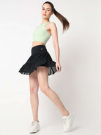Court Glow Mint Crop Top