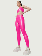 Got That Glow Pink Holo Leggings