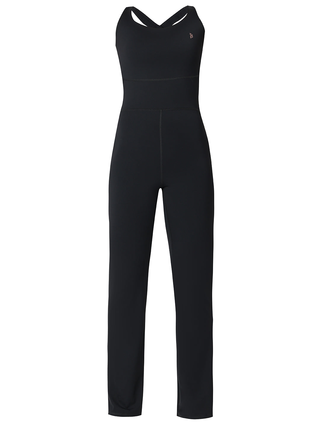 LunaMotion Black Flared Bodysuit