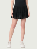 Match Point Black Skort