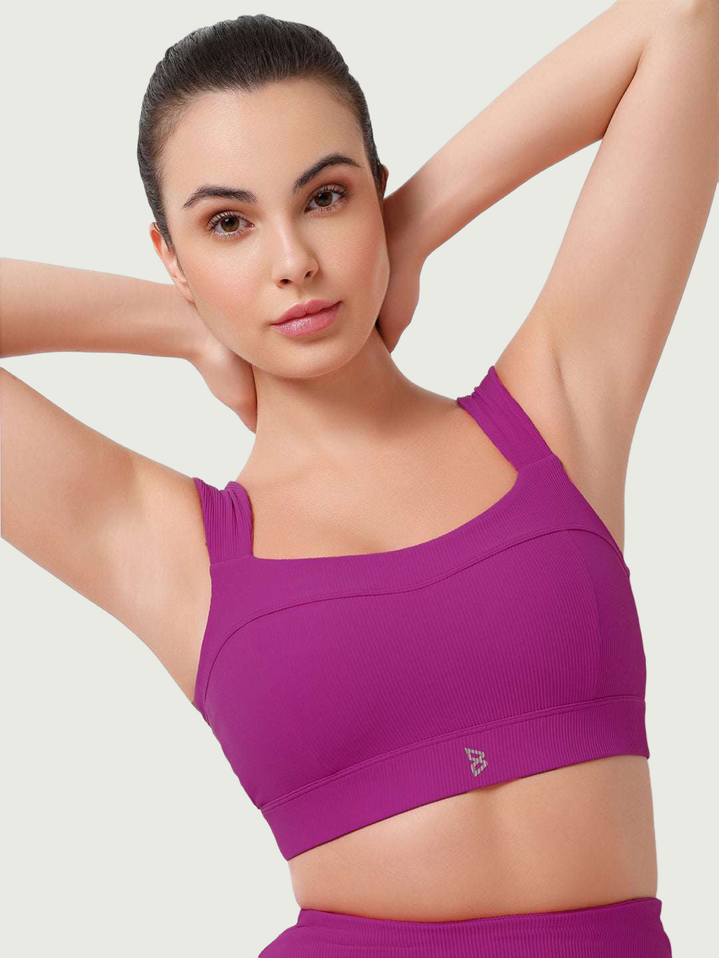 PilatesPro PinkRib Sports Bra