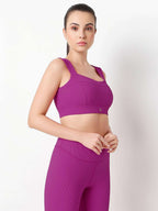 PilatesPro PinkRib Sports Bra