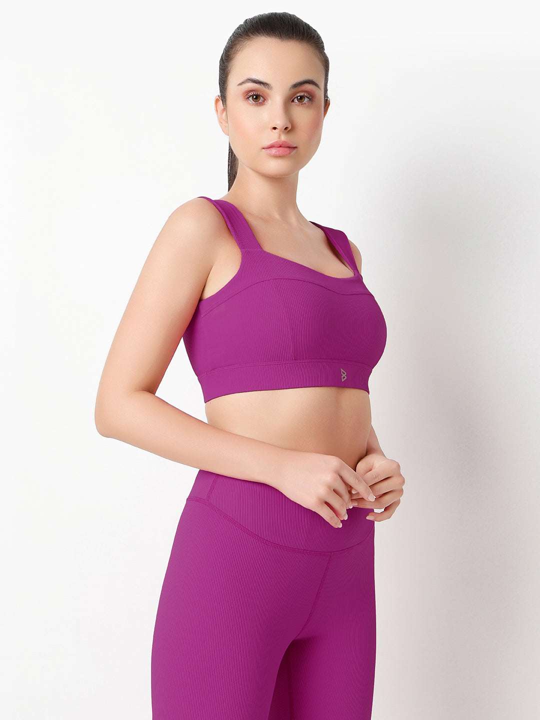 PilatesPro PinkRib Sports Bra