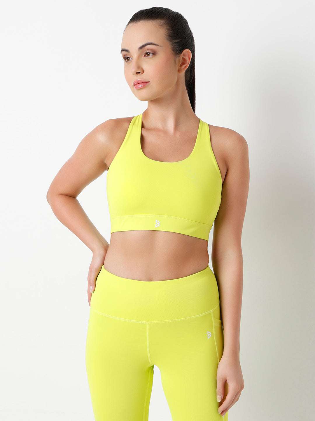 PowerGlow Neon Sports Bra