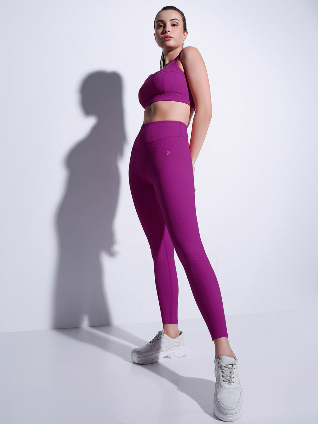 PilatesPro PinkRib Sports Bra
