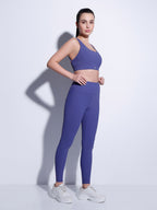 OceanRib Blue Sports Bra