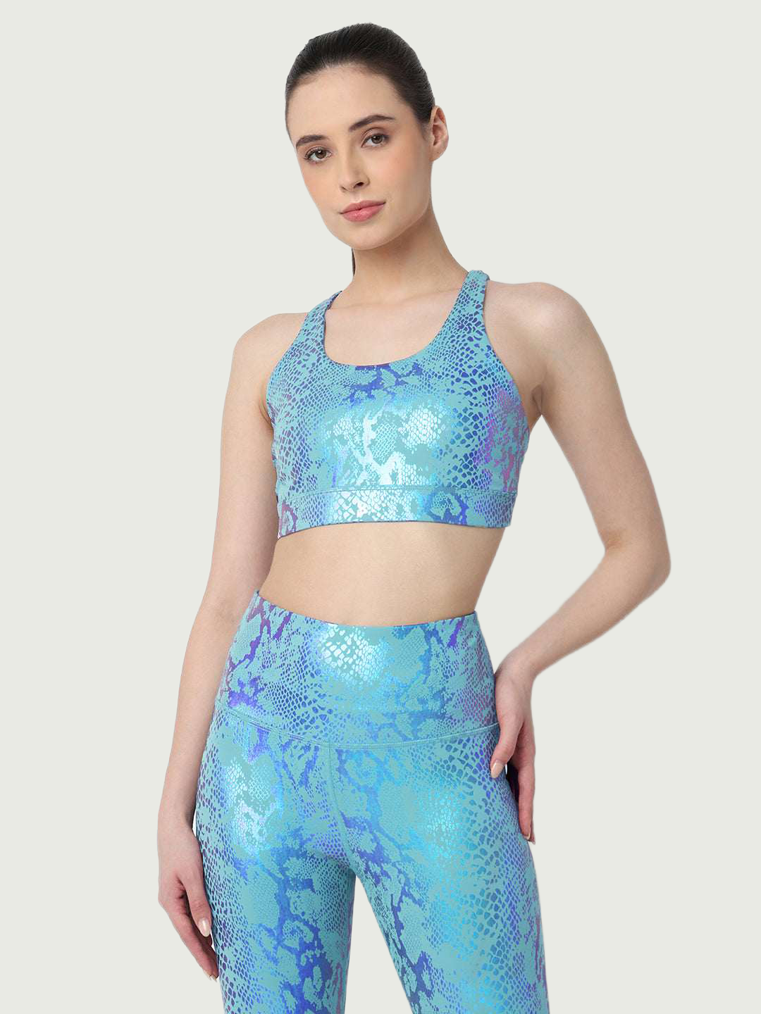 Mermaid Glow Sports Bra