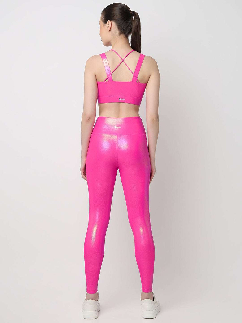 Got That Glow Pink Holo Leggings