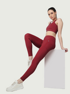 Game Changer Ruby Red Leggings