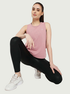 Blush Pink Overlapping Tank