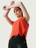 Candied Orange Overlapping Tank