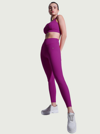 PilatesPro PinkRib Leggings