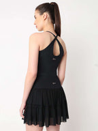 Black Ace Crop Top