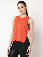 Candied Orange Overlapping Tank