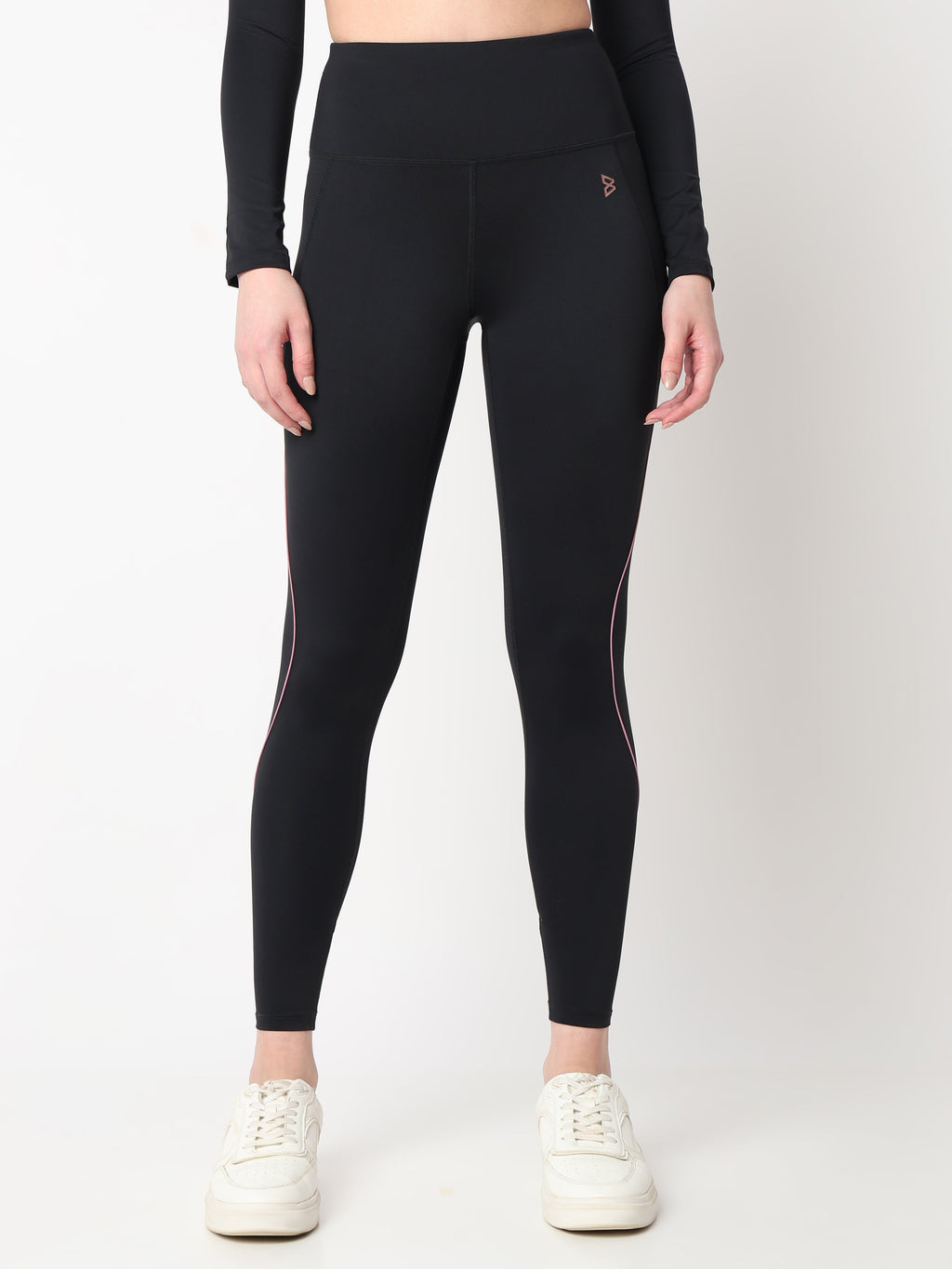 Black & Purple Endurance Leggings