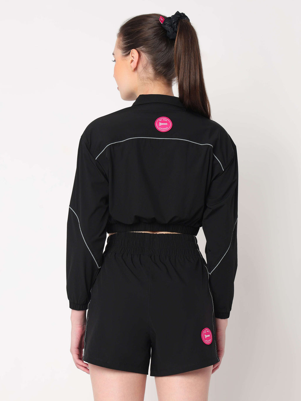 Velocity Black Cropped Jacket