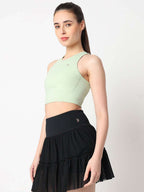 Court Glow Mint Crop Top