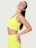 PowerGlow Neon Sports Bra