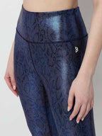 New Era Blue Gloss Leggings