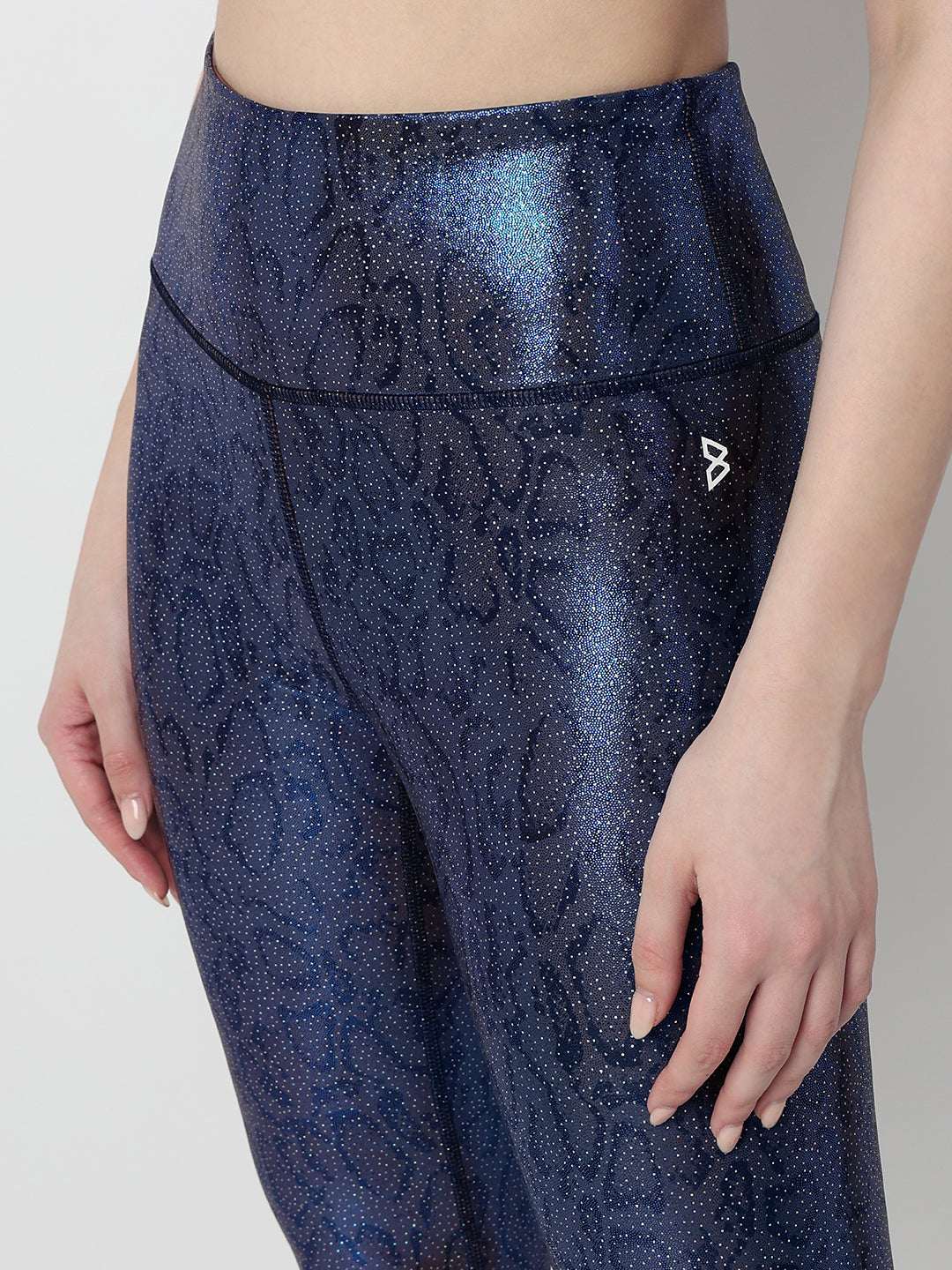 New Era Blue Gloss Leggings