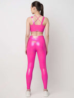 Got That Glow Pink Holo Sports Bra