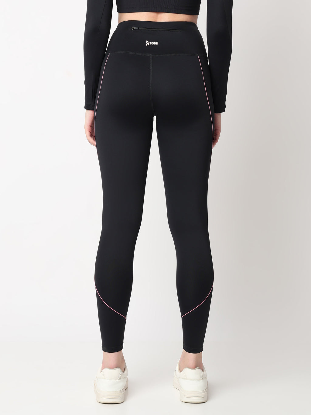 Black & Purple Endurance Leggings