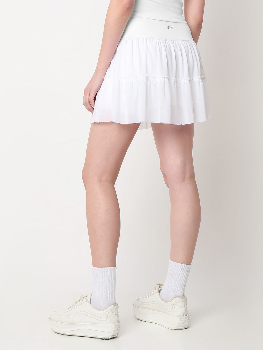 Match Point White Skort