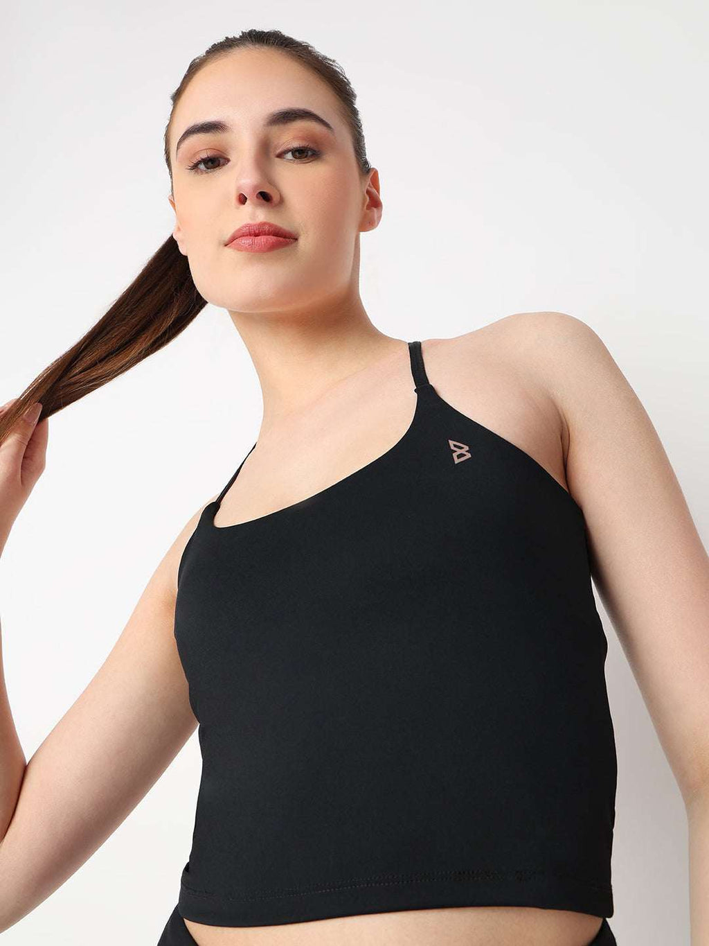 Black Ace Crop Top