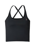 Black Ace Crop Top