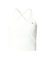 White Ace Crop Top