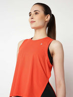 Candied Orange Overlapping Tank