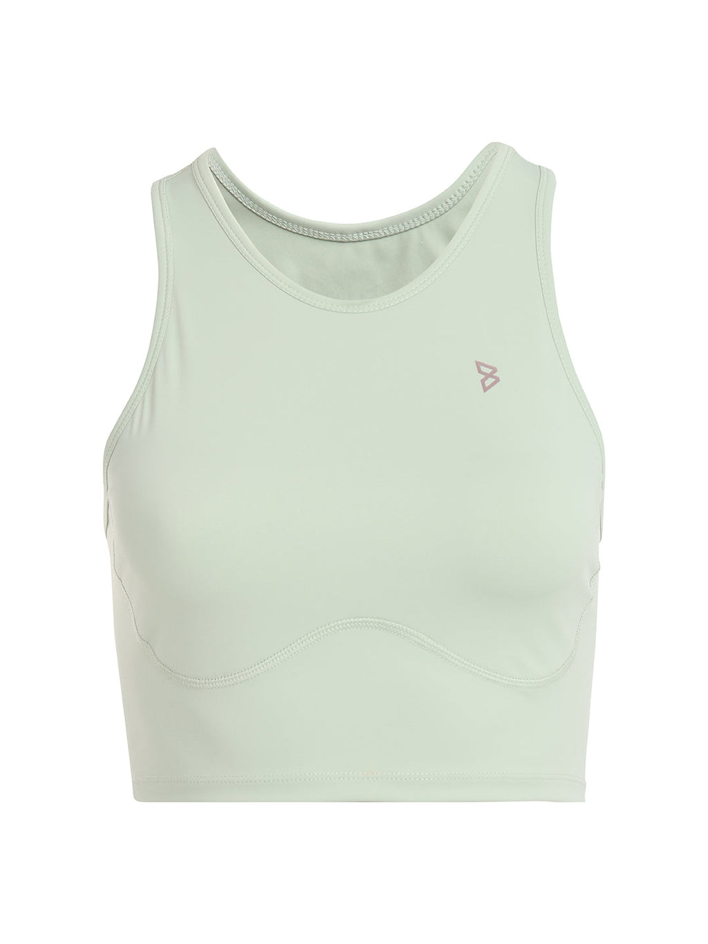 Court Glow Mint Crop Top
