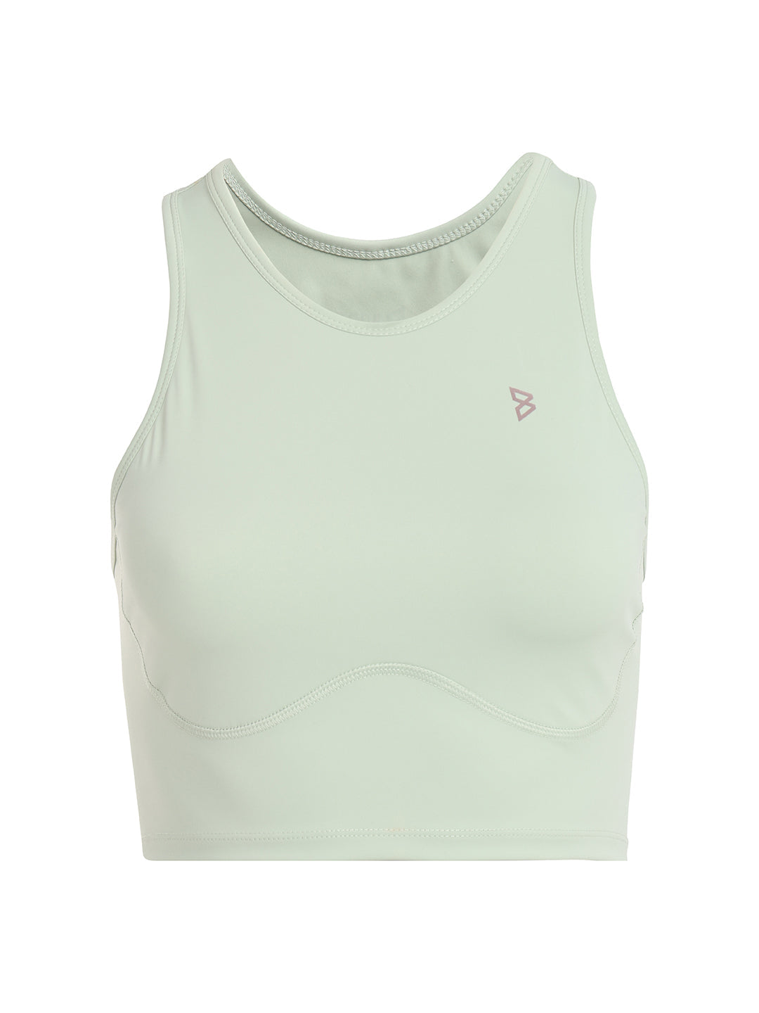 Court Glow Mint Crop Top