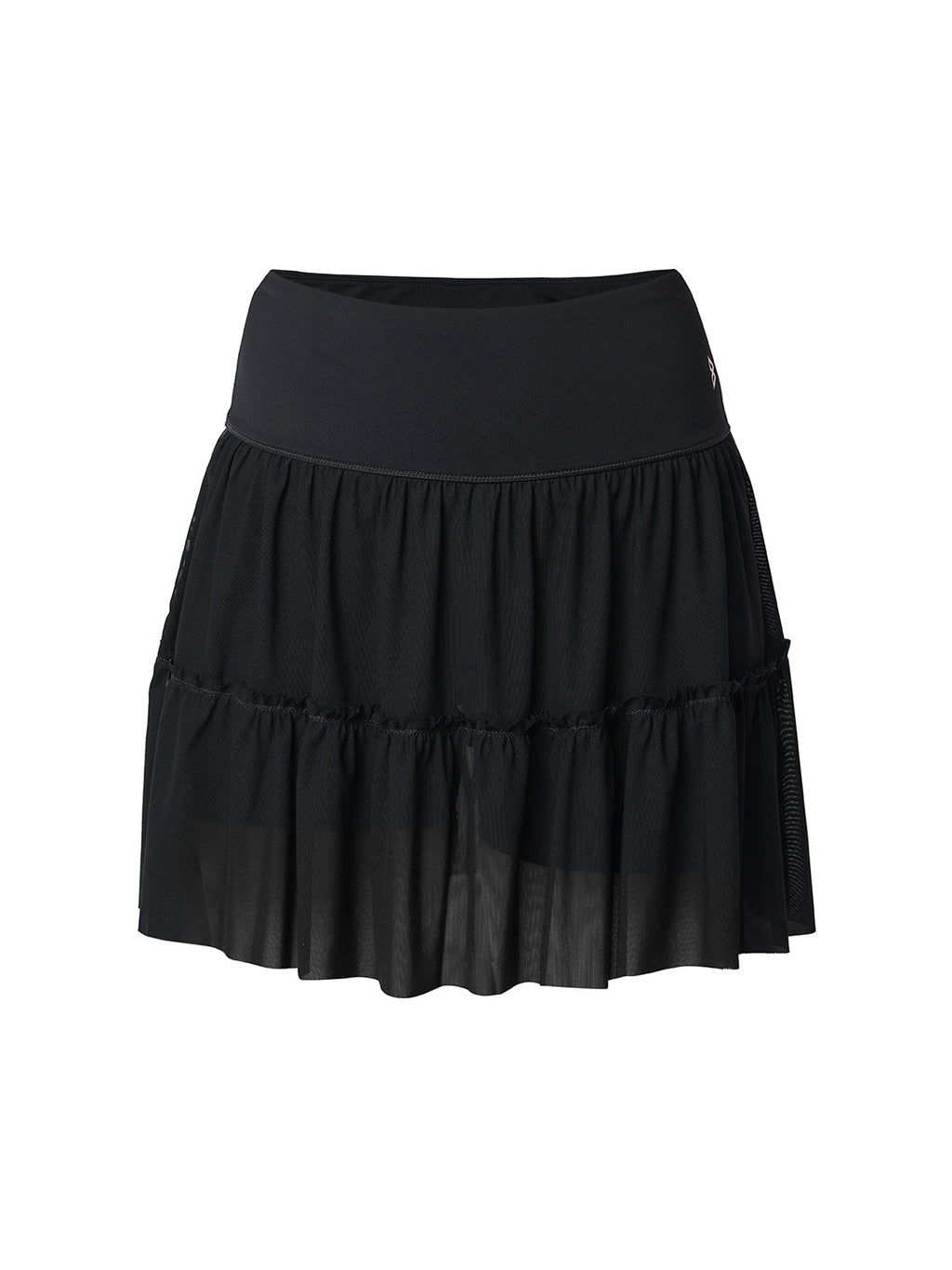 Match Point Black Skort