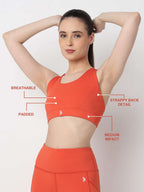 Feelin’ Fire Sports Bra