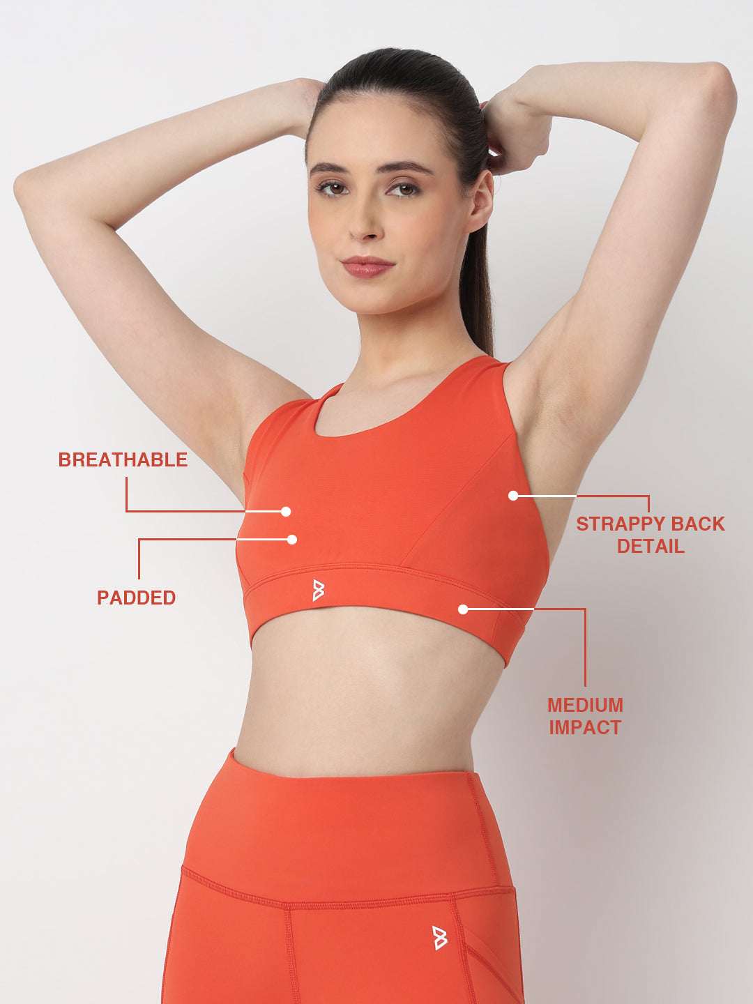 Feelin’ Fire Sports Bra
