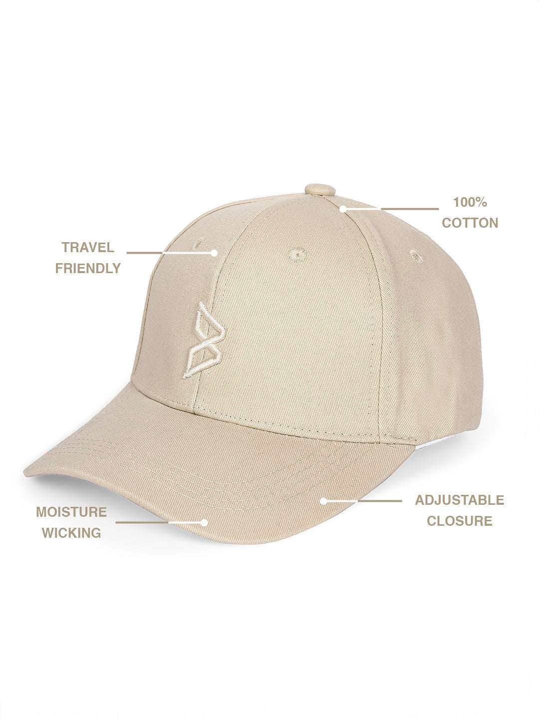 Move Aside - Beige Baseball Cap (Offer) BODD ACTIVE