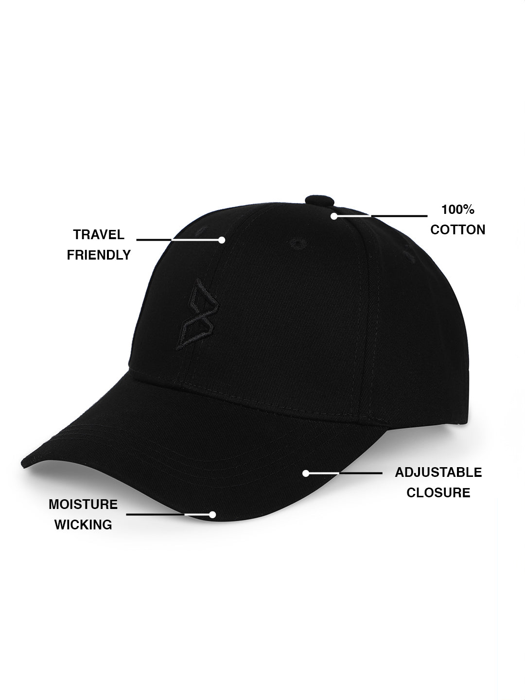 Nothing Like It -Black Baseball Cap (Offer) BODD ACTIVE