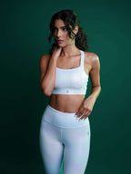 White Holo Leggings BODD ACTIVE