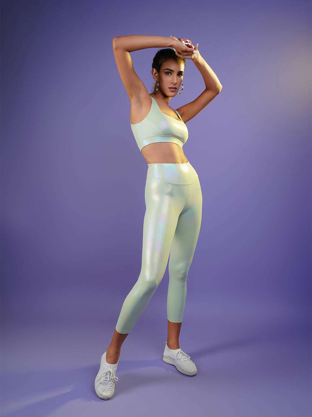 Minty Mint Holo Leggings BODD ACTIVE