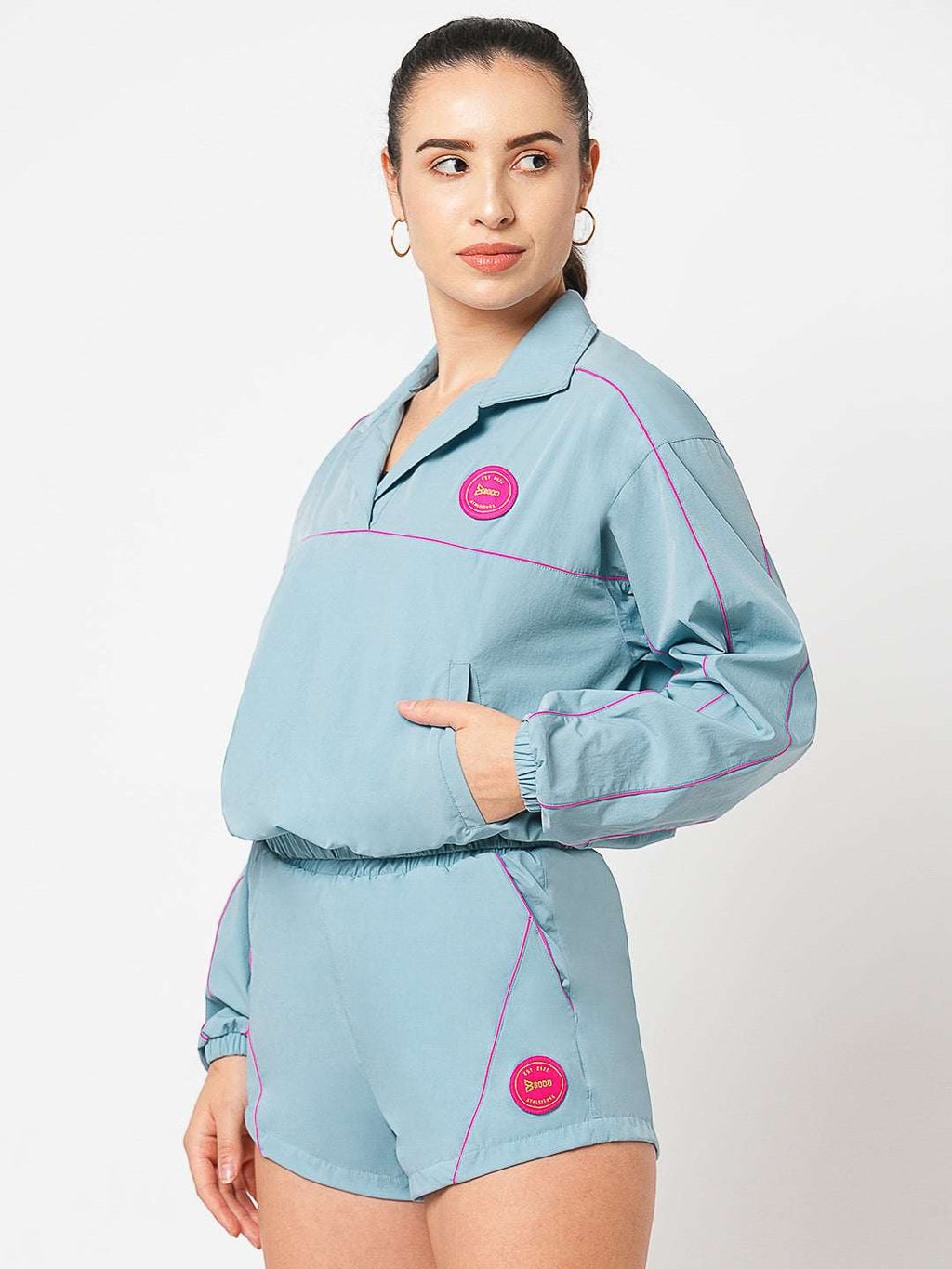 Too Blessed Jacket Set BODD ACTIVE