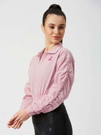 Cotton Candy Rouched Jacket