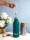 Don't Quit- Deep Green Stainless Steel Bottle BODD ACTIVE