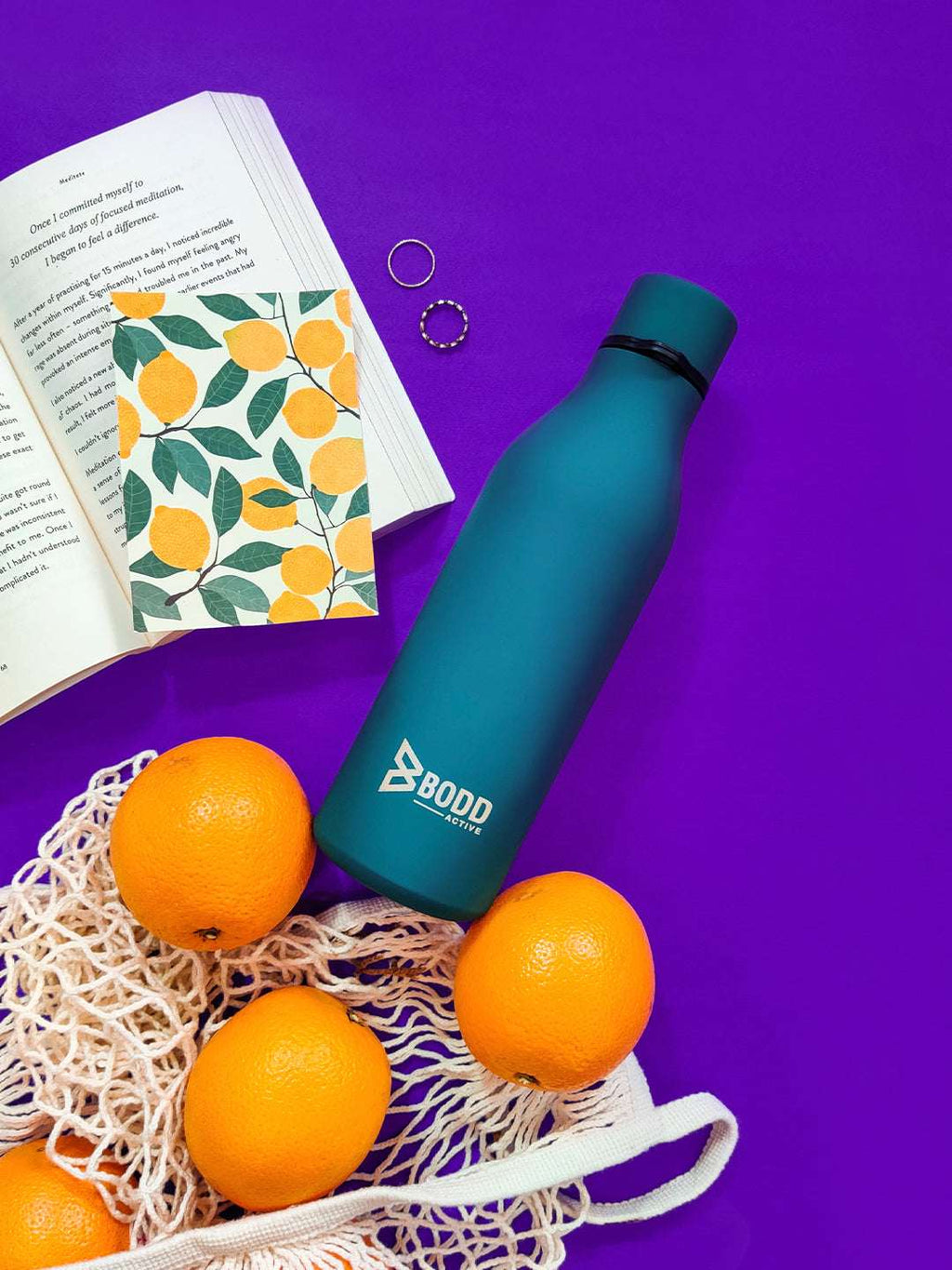 Don't Quit- Deep Green Stainless Steel Bottle BODD ACTIVE