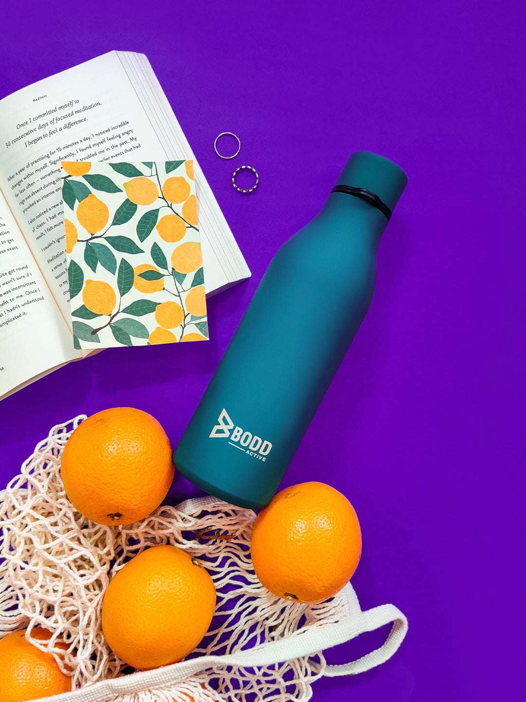 Don't Quit- Deep Green Stainless Steel Bottle BODD ACTIVE